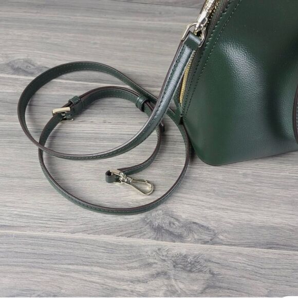 Kate Spade Satchel Patterson Drive Pebble Leather Medium Dome Handbag (Green) - Picture 4 of 9